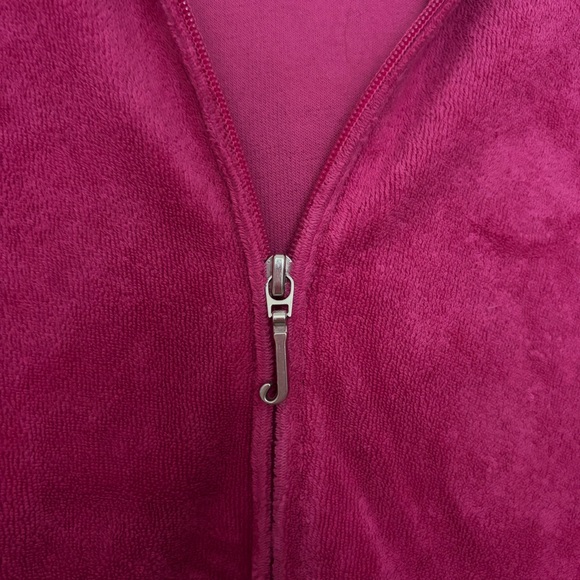 Juicy Couture Pink Zip-Up Hoodie - Picture 4 of 6